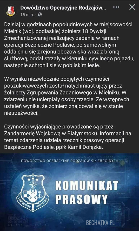 Strzelanina na granicy